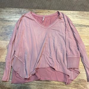 Free People Dusty Rose Pullover